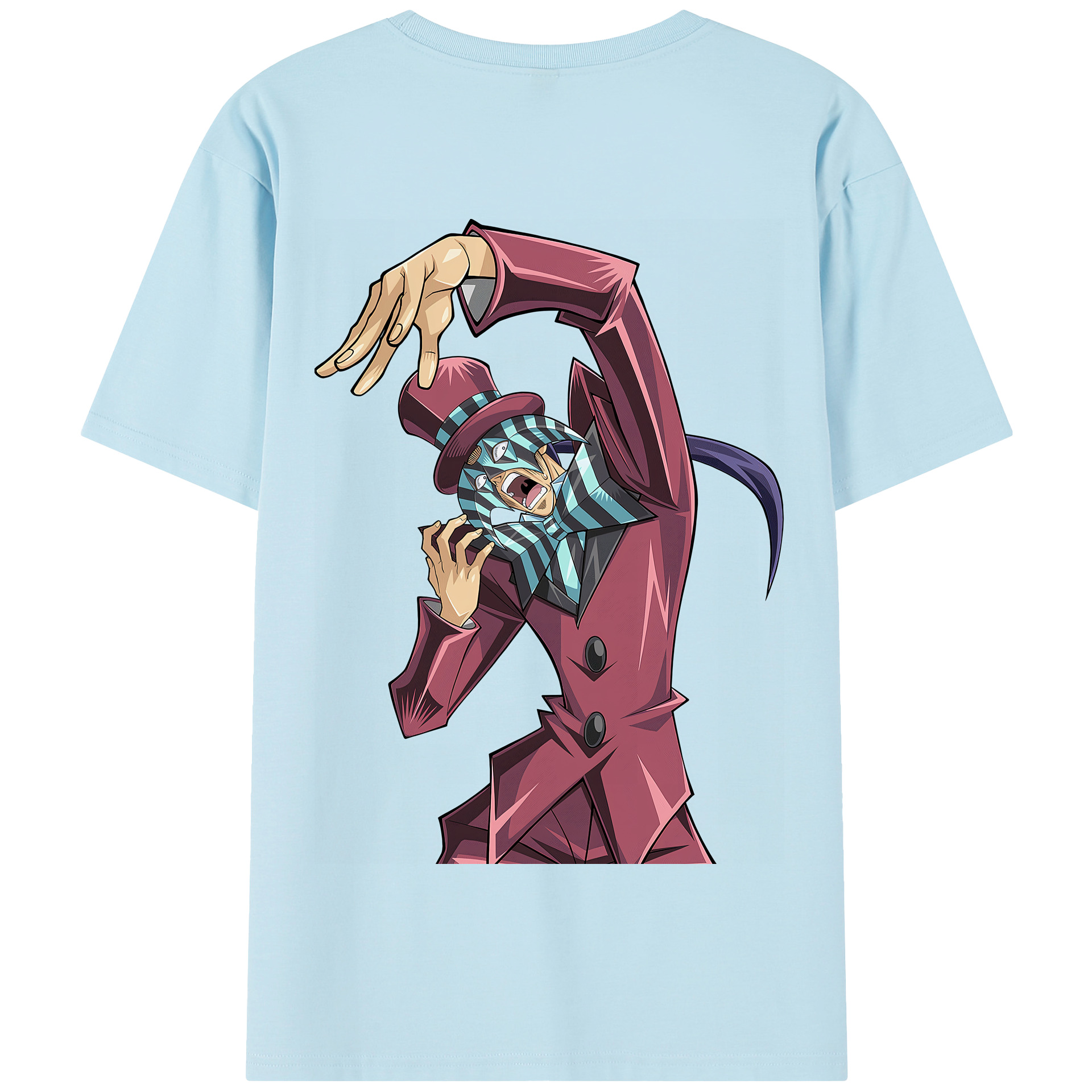 （画像用） 遊☆戯☆王 Yu-Gi-Oh! 綿100％半袖Tシャツ（背面プリント）